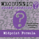 Midpoint Formula Whodunnit Activity - Printable & Digital 