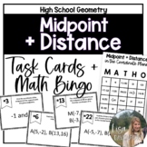 Midpoint and Distance in the Coordinate Plane - Geometry T