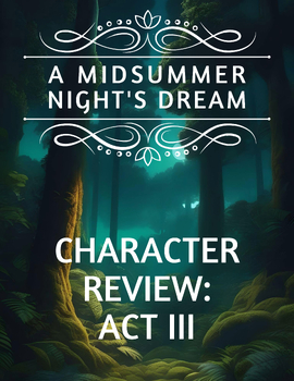 Preview of A MIDSUMMER NIGHT'S DREAM // Act 3 Character Review