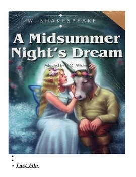 Preview of Midsummer Night's Dream Booklet