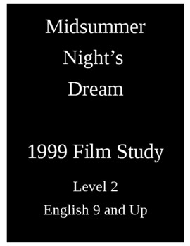 Preview of Midsummer Night's Dream - Passage Deconstruction & Film Project