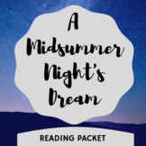 Midsummer Night's Dream Reading Packet