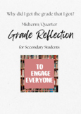 Midterm/Quarter Grade Reflection for Secondary Students