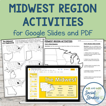 Preview of Midwest Region Activities | 5 Regions of the United States