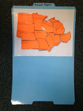 Midwest Region Study Folders-States and Capitals