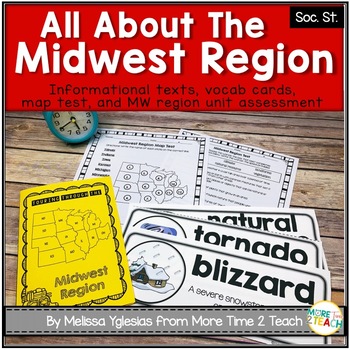 Preview of Midwest Region Unit {1 of 5 US Regions}