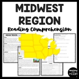 Midwest Region of the United States Reading Comprehension 