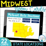 Midwest State Locations | Boom Cards™