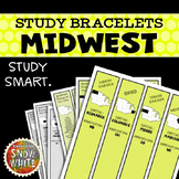 The 5 Regions of the United States STUDY BRACELETS: The MIDWEST