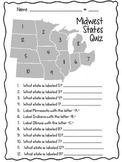 Midwest States Quiz