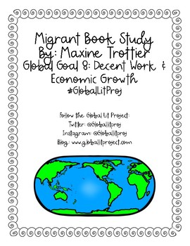 Preview of Migrant Book Study Book by Maxine Trottier