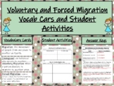 Migration: Voluntary and Forced Migration (Vocab Cards and