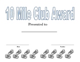 Mileage Club Awards
