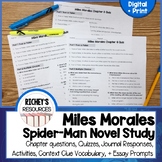 Miles Morales Spider-Man Novel Study Digital and Print