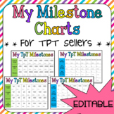 Milestones Chart for TpT Sellers