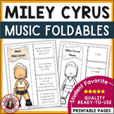 Musician Worksheets Miley Cyrus - Listening and Research F