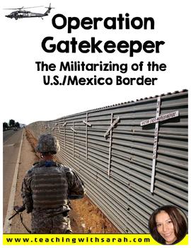 Preview of Operation Gatekeeper & the U.S./Mexico Border