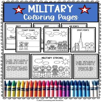 Preview of Military Coloring Pages 