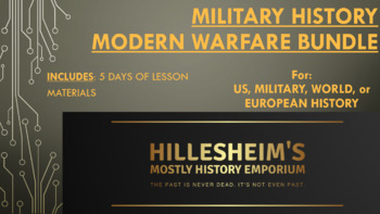 Preview of Military History Modern Warfare Bundle