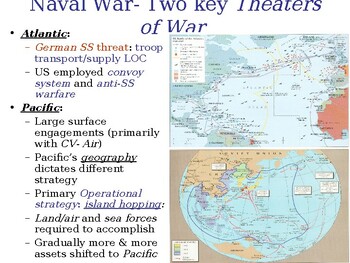 Military History: WWII Atlantic Pacific Wars, 1941-42 by Strategic ...