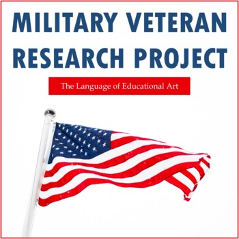 Preview of Military Veteran Research Project — Secondary ELA — Interviewing, Writing, CCSS