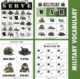 Military Veteran's / Memorial Day Bingo Matching Activity