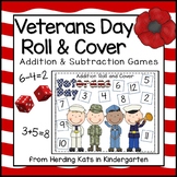 Veterans Day Math Roll & Cover Games