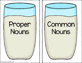 Milk and Cookies - A Common and Proper Noun Sort