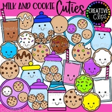 Milk and Cookies Cuties Clipart {Food Pairs Clipart}