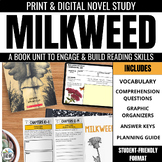 Milkweed by Jerry Spinelli Novel Study Unit