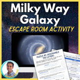 Milky Way Galaxy - Digital Escape the Room Activity | Astronomy