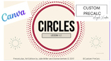 Miller PreCalc Canva Slides 1.2: Circles