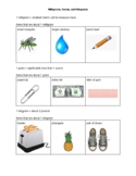 Milligrams, Grams, and Kilograms Reference Chart Handout M