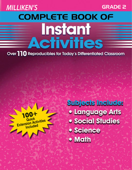 Preview of Milliken's Complete Book of Instant Activities - Grade 2