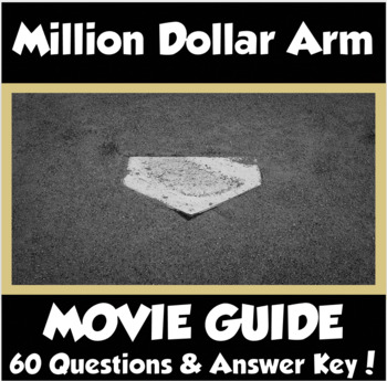 Preview of Million Dollar Arm Movie Guide (2014) *60 Questions & Answer Key!*