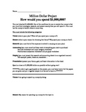 Million Dollar Project (Graphing, decimals, fractions, acc