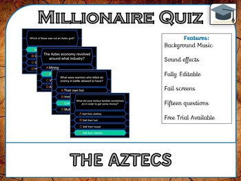 Preview of Millionaire Quiz! (Aztec Edition) *US, UK and AUS*