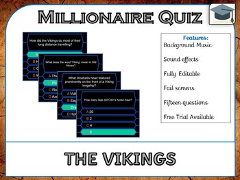 Preview of Millionaire Quiz! (Viking Edition) *US, UK and AUS*
