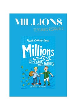 Preview of Millions By Frank Cotrell Boyce Teaching Resource