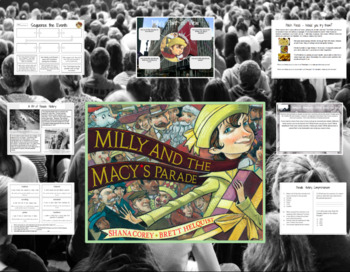 Preview of Milly and the Macy's Parade - Book Companion - 2nd - 4th - Printable/Digital 