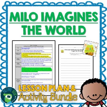 Preview of Milo Imagines the World by Matt de la Pena Lesson Plan and Google Activities