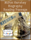 Milton Hershey Biography & Reading Questions - Printable &