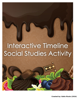 Preview of Milton Hershey Interactive Timeline Activity