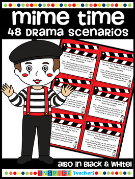 Preview of Mime Time - 48 Drama Scenarios
