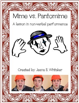 Preview of Mime vs Pantomime - A lesson in non-verbal performance