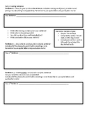 Mimicry to Mastery Sentence Modeling Worksheets for ELLs a