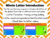 Mimio Alphabet Introduction