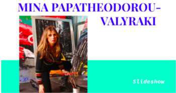 Preview of Mina Papatheodorou-Valyraki Biography Slideshow (Google Slides)