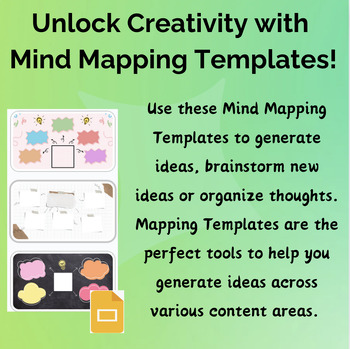 Preview of Mind Mapping Templates - Flexible for any subject