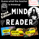Mind Reader - Food Edition - Morning Meeting/Brain Break Game